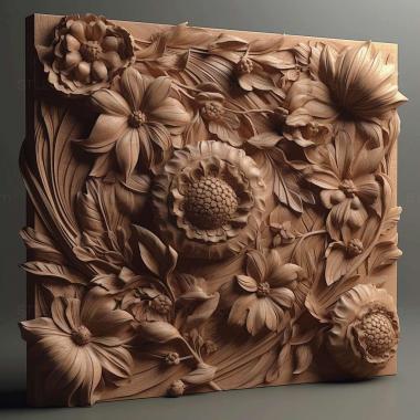 Patterns and decorations stl Gasteruption 2 3d model