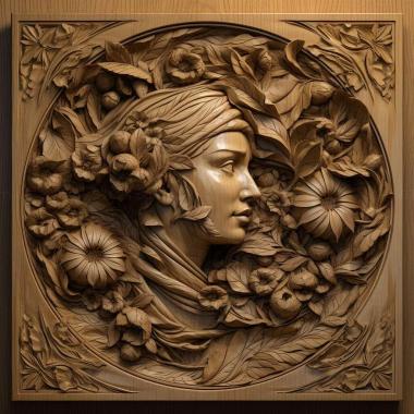 Patterns and decorations stl Arganaceras vacanti 3 3d model
