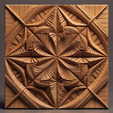 Patterns and decorations Diamond T 981 3 3d model