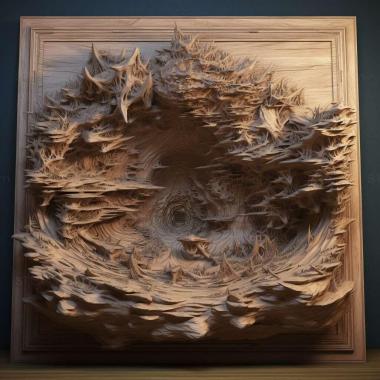 Patterns and decorations stl Hydrochasma digitatum 1 3d model