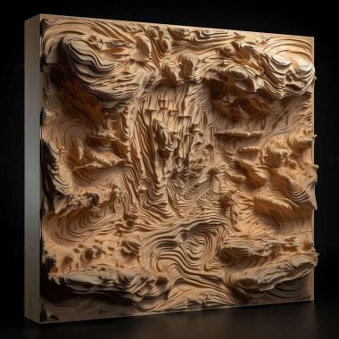 Patterns and decorations stl Hydrochasma digitatum 4 3d model