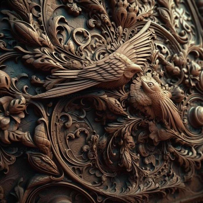 Patterns and decorations (stl intricate detail 2, PATTERN_902) 3D models for cnc