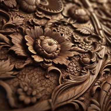 Patterns and decorations stl intricate detail 4 3d model
