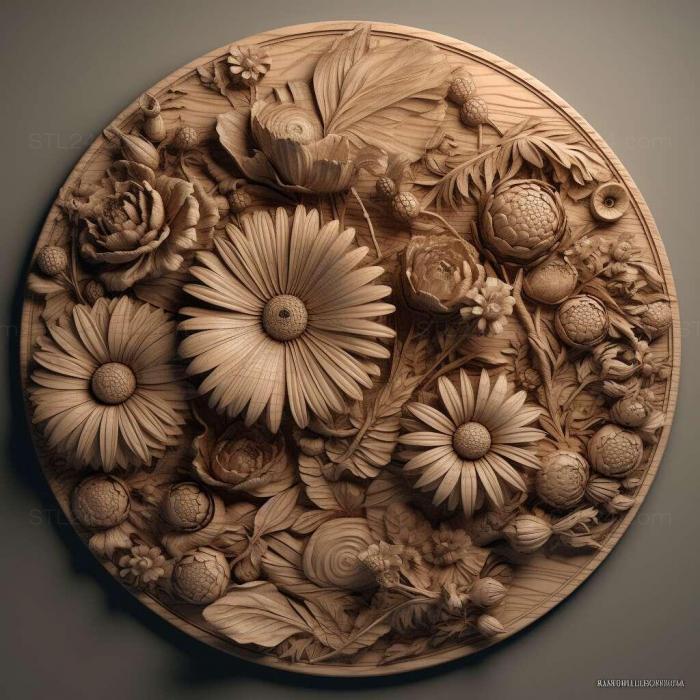 Patterns and decorations (stl Monelliopsis 2, PATTERN_906) 3D models for cnc