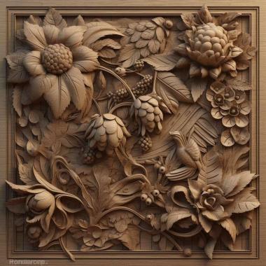 Patterns and decorations stl Formica pisarskii 1 3d model