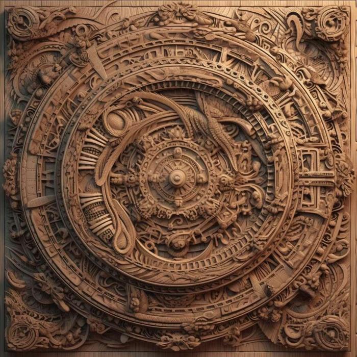 Patterns and decorations (stl intricate complexity 3, PATTERN_959) 3D models for cnc
