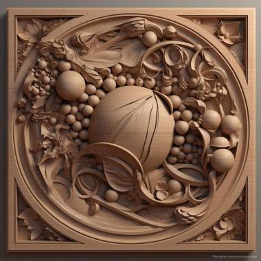 Patterns and decorations stl Formica suecica 1 3d model