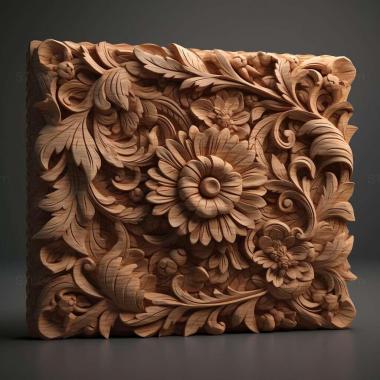 Patterns and decorations stl Rhodinia fugax 1 3d model