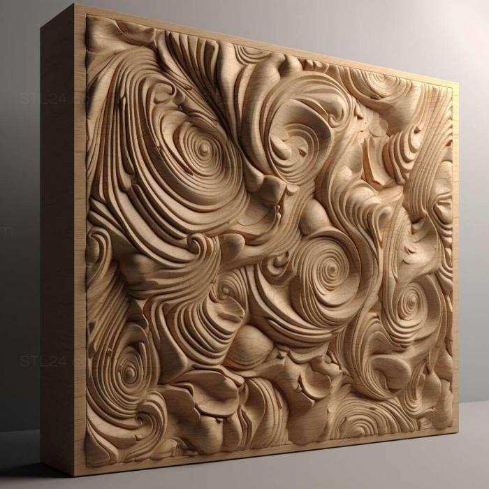 Patterns and decorations (stl Formica suecica 3, PATTERN_971) 3D models for cnc
