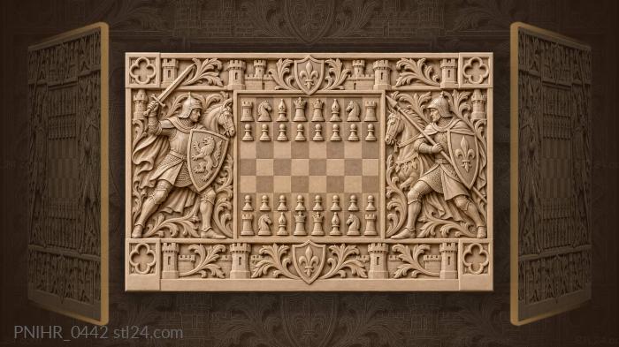 Рыцарский турнир старинные шахматы