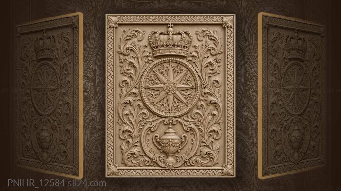 Корона звезда красивый узор ваза