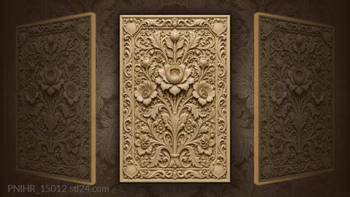 Густой ковёр листьев и лепестков