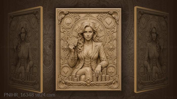 Игрок в пиджаке накрыла горку фишек