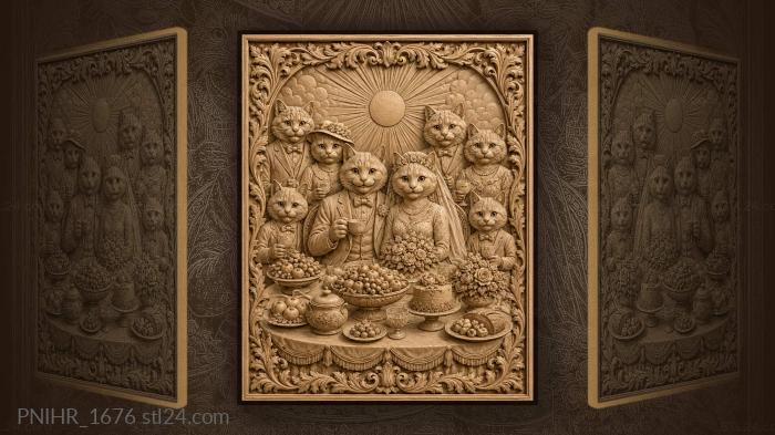 Кошачий праздник веселая свадьба