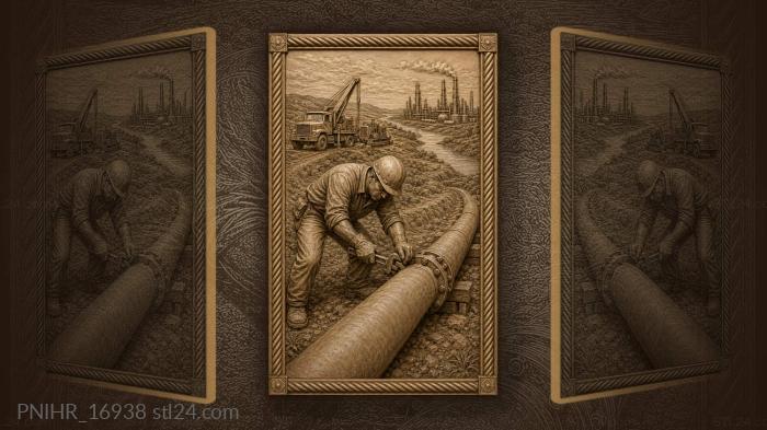 Нефтяники строят магистральный трубопровод