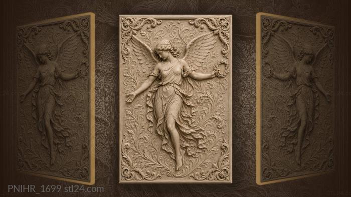 Ангел в печали с венком