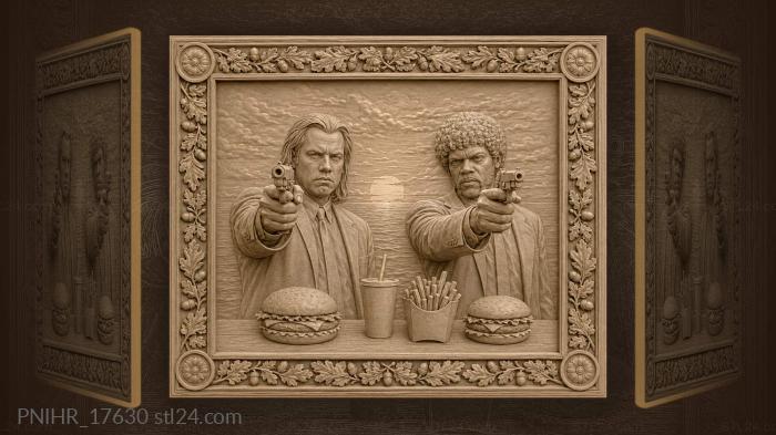 Деловые парни и фастфуд