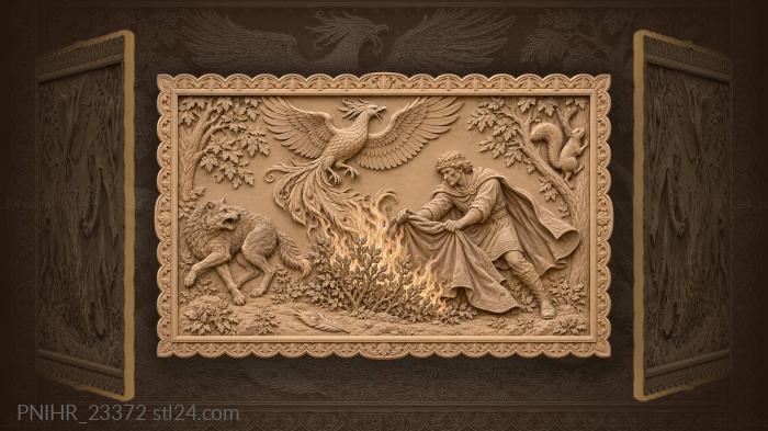 Сказочный принц и огненная птица