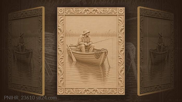Тихая рыбалка в утреннем тумане