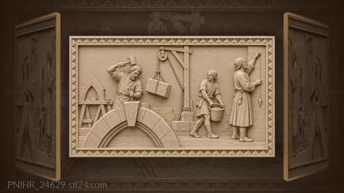 Строительство собора старинными методами