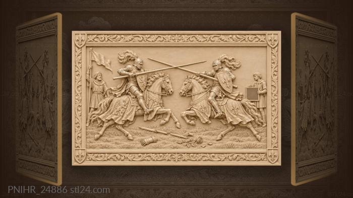 Рыцарский турнир жаркая схватка