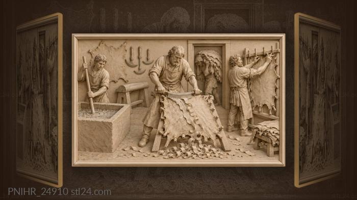 Кожевенное дело старинных мастеров