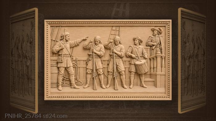 Корабль готовит команду к бою