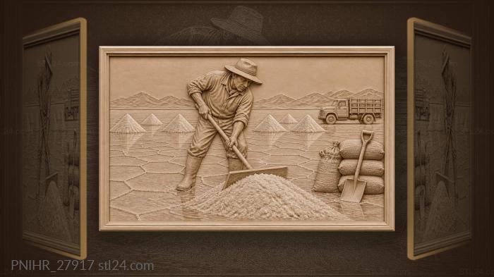 Солевары уюни собирают соль