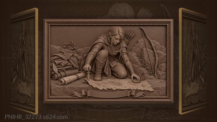 Лесная карта и дальний путь