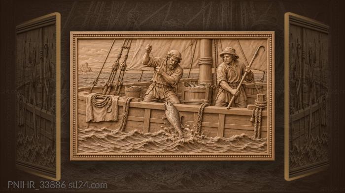 Морская рыбалка богатый улов