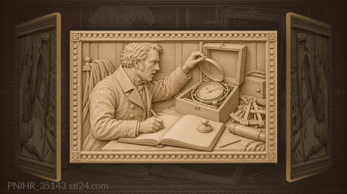 Морской хронометр и записи штурмана