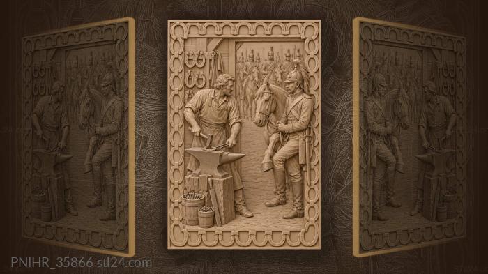 Щит гласит что полк без подков не воюет