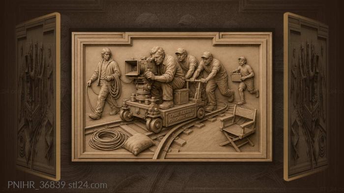 Съемки кино интересная сцена