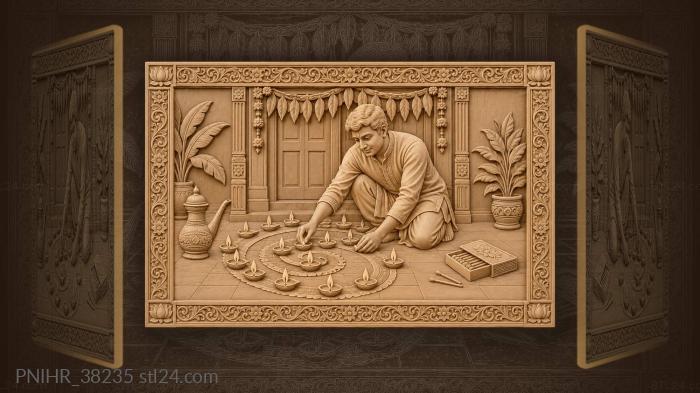 Праздник огней благодатный узор