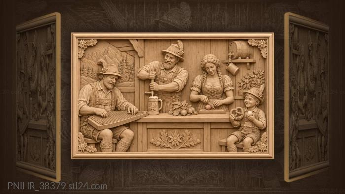 Пивной праздник в горах
