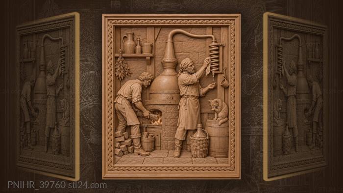 Кузница старого самогонщика с котом