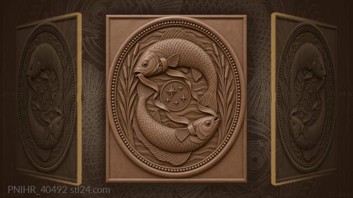 Рыбы в танце вечной любви