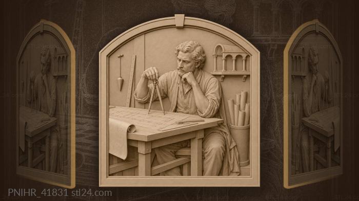 Чертежи планы старинный циркуль