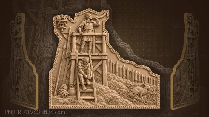 Дозорная вышка страж и заяц