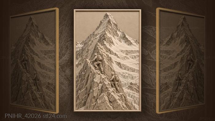 Покорение горной вершины matterhorn