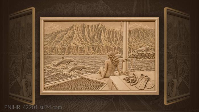 Гавайские острова морской котик дельфины