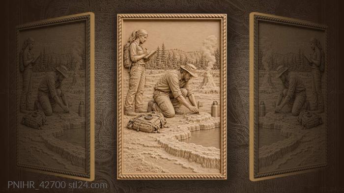У парящего источника спутник рисует пейзаж