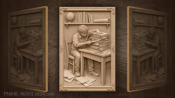Учёба завалила книгами совсем