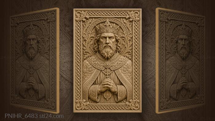 Широкий воротник и сомкнутые руки