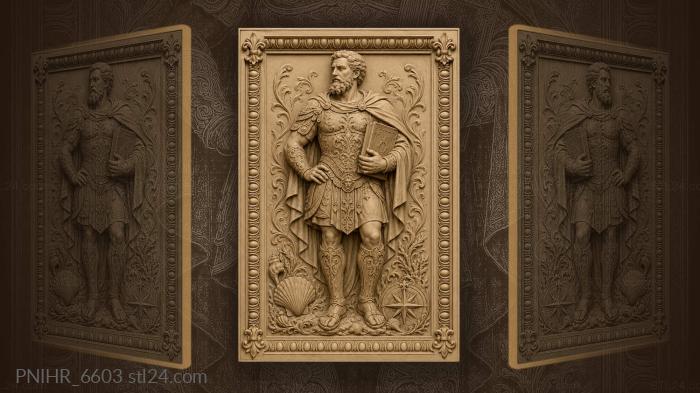 Апостол Иаков Старший с раковиной паломника