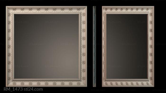 Mirrors and frames (Picture frame or mirror, RM_1473) 3D models for cnc