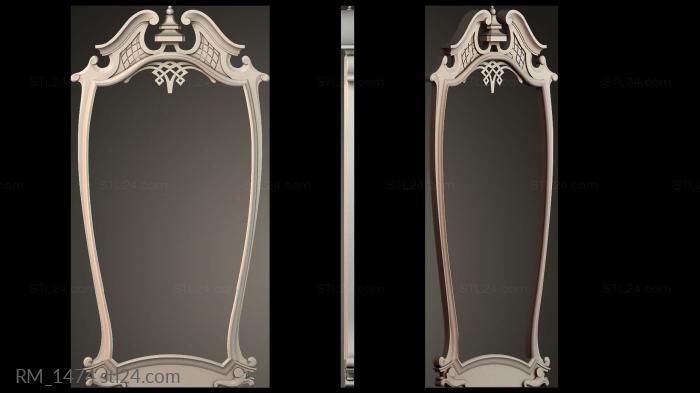 Mirrors and frames (Picture frame or mirror, RM_1474) 3D models for cnc