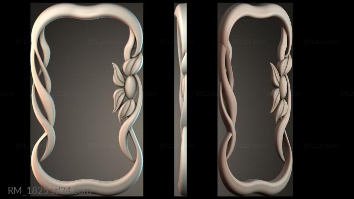 Mirrors and frames (Picture frame or mirror, RM_1825) 3D models for cnc