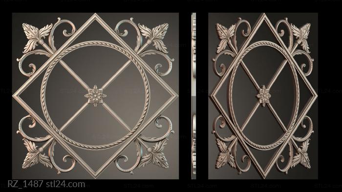 Квадратный шаблон