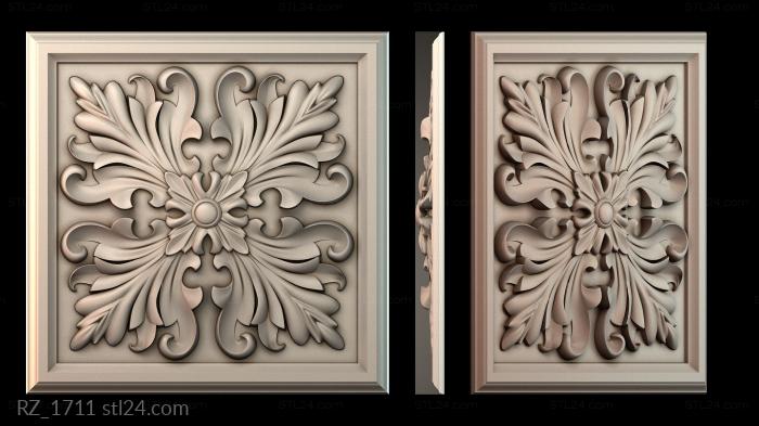 Квадратный узор